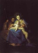 Francisco Jose de Goya The Holy Family Spain oil painting artist